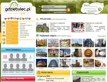 Tablet Screenshot of gdziebylec.pl